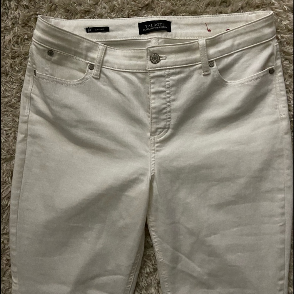 Talbots Slim Ankle Denim Jeans